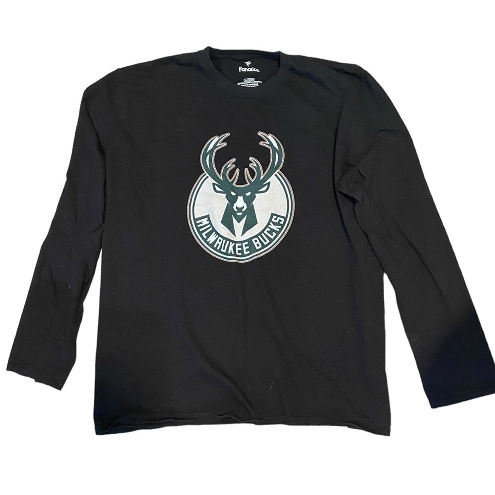 Milwaukee bucks Antetokounmpo long sleeve shirt​​